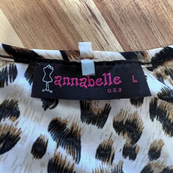 Leopard Print Sleeveless Womens Top By Rampage L Polyester Blend Lightweight & S - Picture 7 of 7